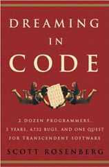 Old cover for Dreaming in Code